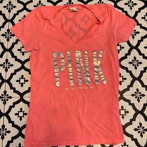 Pink Victoria Secret’s T-shirt Large